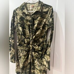 Pilcro by Anthropologie | Green Dress